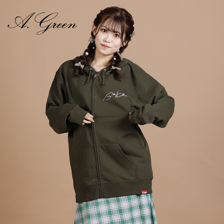 受注期間限定！野木奏コラボ企画！コラボZIPパーカー◇野木奏