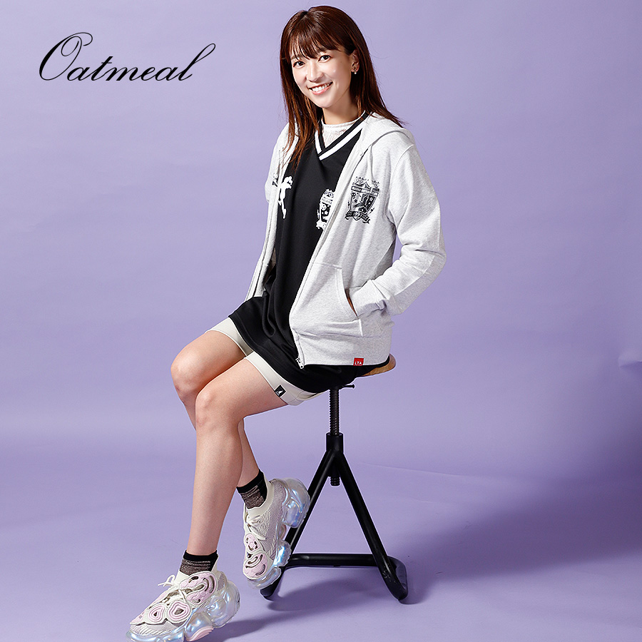 受注期間限定！眞嶋優コラボ企画！コラボZIPパーカー◇眞嶋優