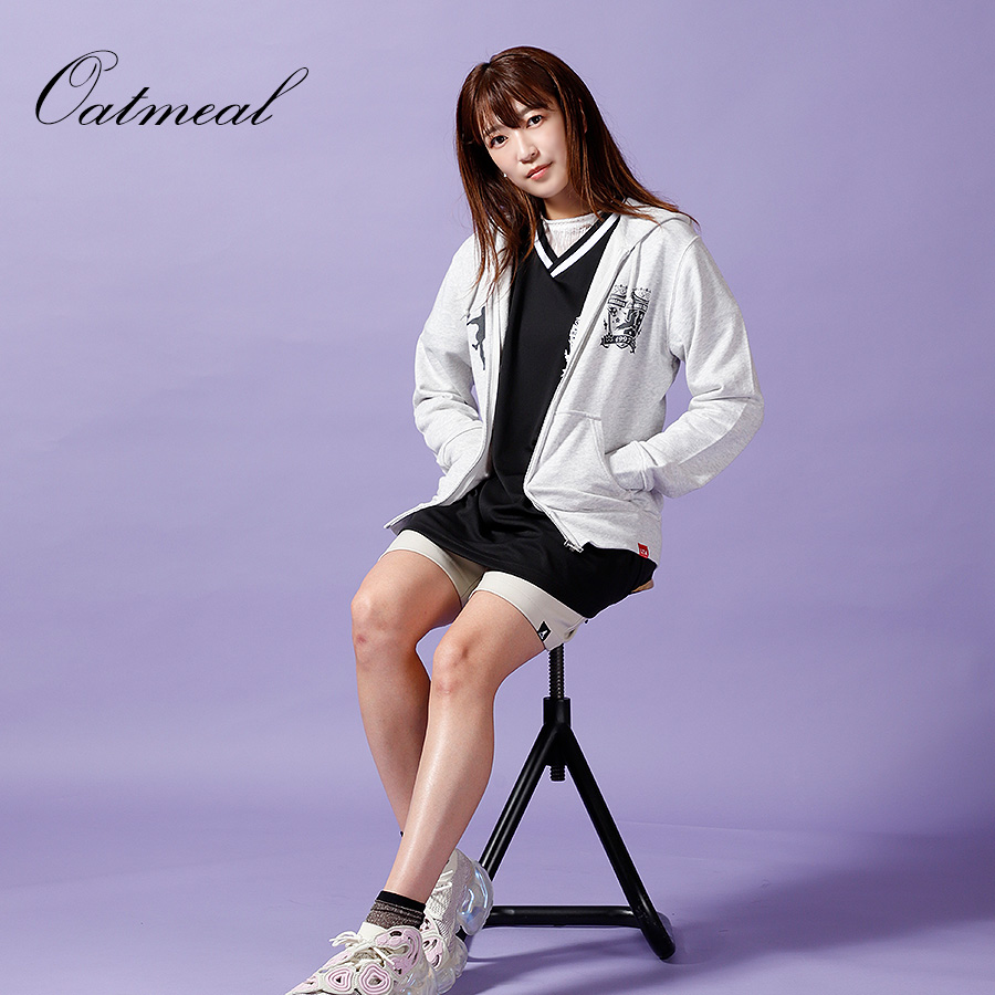 受注期間限定！眞嶋優コラボ企画！コラボZIPパーカー◇眞嶋優