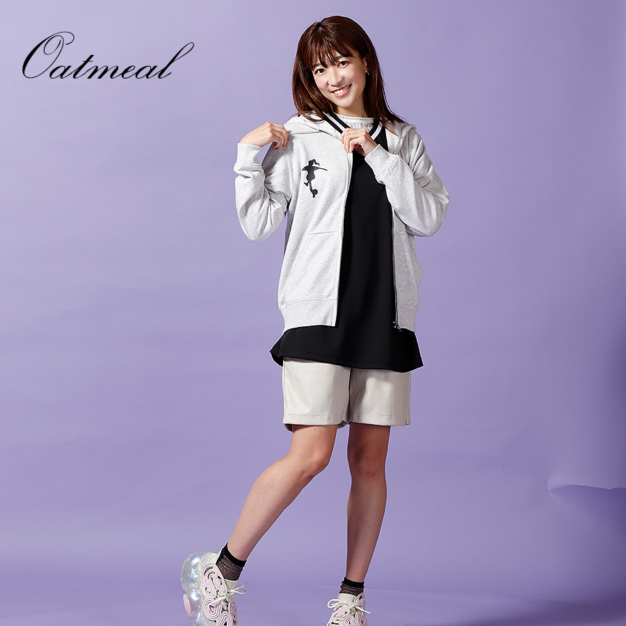 受注期間限定！眞嶋優コラボ企画！コラボZIPパーカー◇眞嶋優