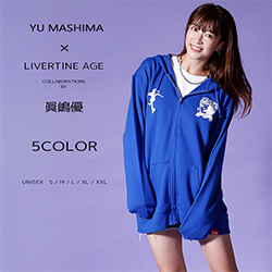 眞嶋優× LIVERTINE AGEコラボ