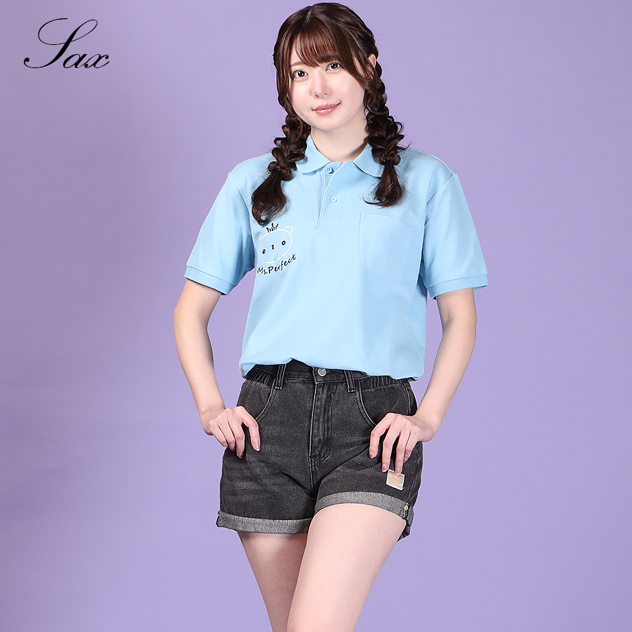 受注期間限定！東城りおコラボ企画第2弾！コラボポロシャツ◇東城りお