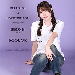 東城りお× LIVERTINE AGEコラボ