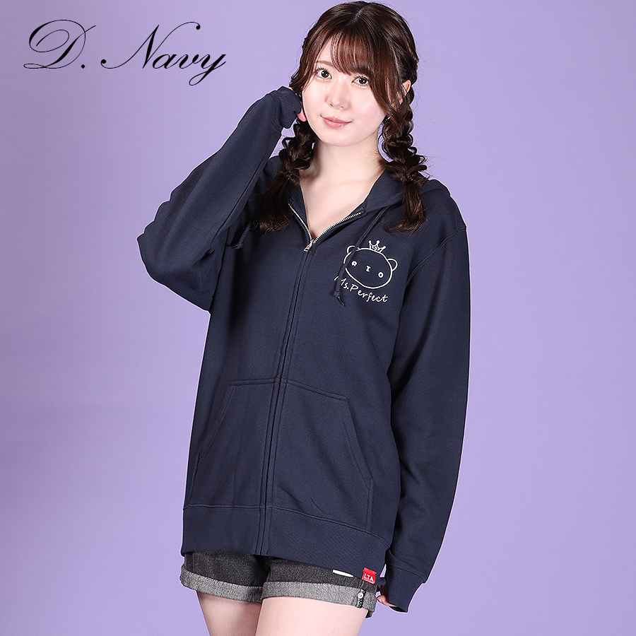 りお グッズパーカー 受注期間限定！東城りおコラボ企画第2弾！コラボZIPパーカー◇東城りお