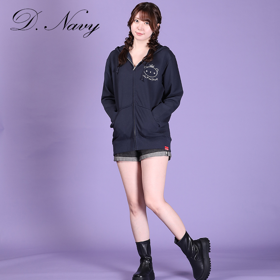 受注期間限定！東城りおコラボ企画第2弾！コラボZIPパーカー◇東城りお