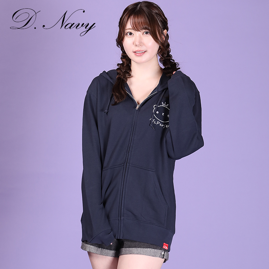 受注期間限定！東城りおコラボ企画第2弾！コラボZIPパーカー◇東城りお