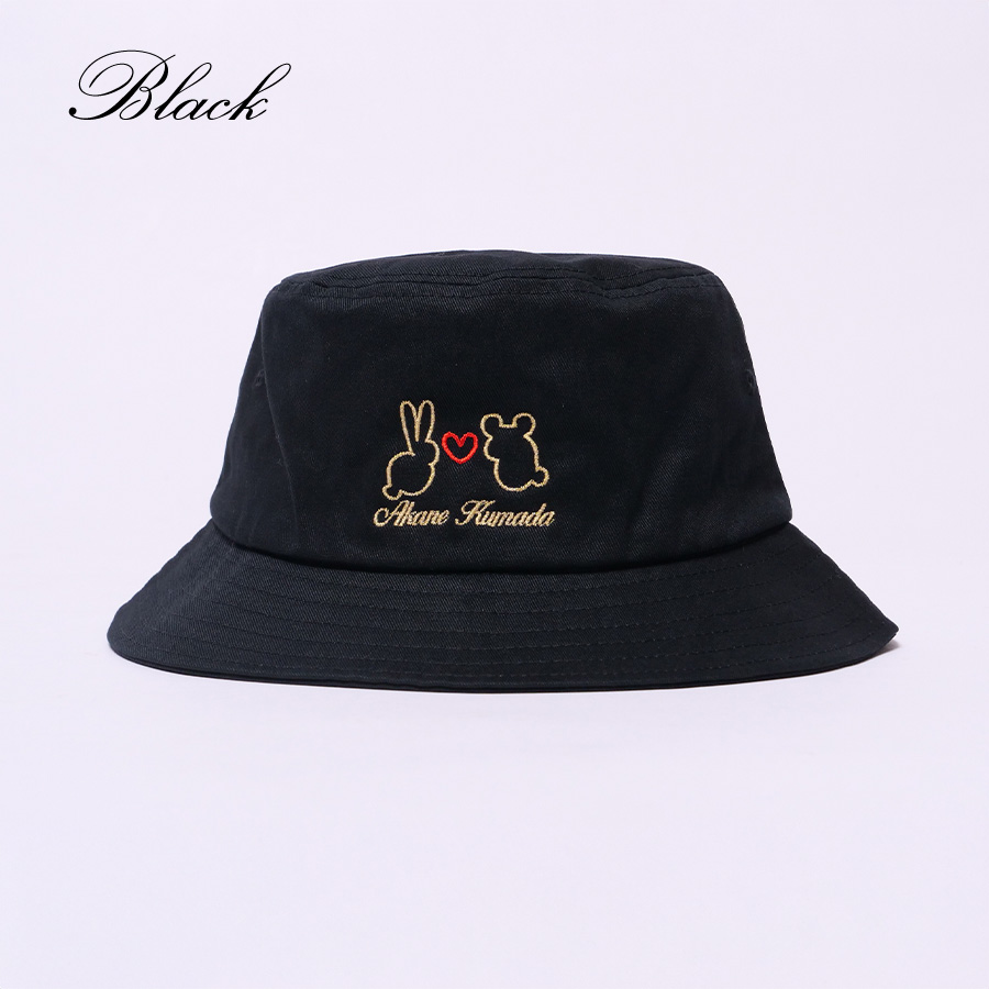 【新品】終電間際≦オンライン。 パーカー / バケットハット 受注期間限定！熊田茜音コラボ企画！コラボバケットハット◇熊田茜音