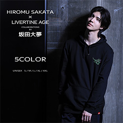 坂田大夢× LIVERTINE AGEコラボ