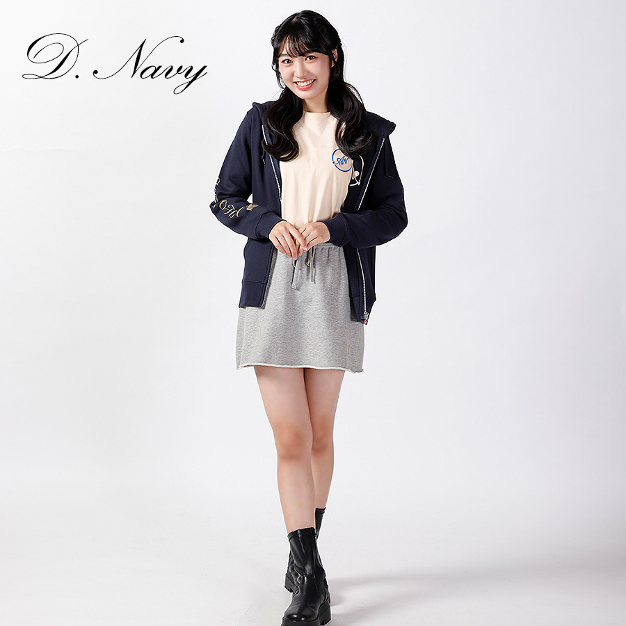 ૮꒰˶•༝•˶꒱ა♡出品 靴＆パーカー 受注期間限定！青山菜花コラボ企画！コラボZIPパーカー◇青山菜花