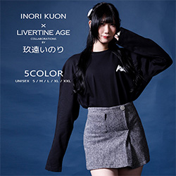 玖遠いのり× LIVERTINE AGEコラボ