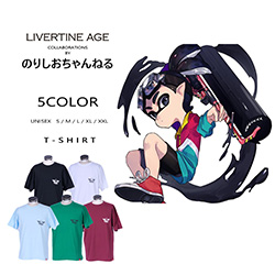 のりしおちゃんねる× LIVERTINE AGEコラボ