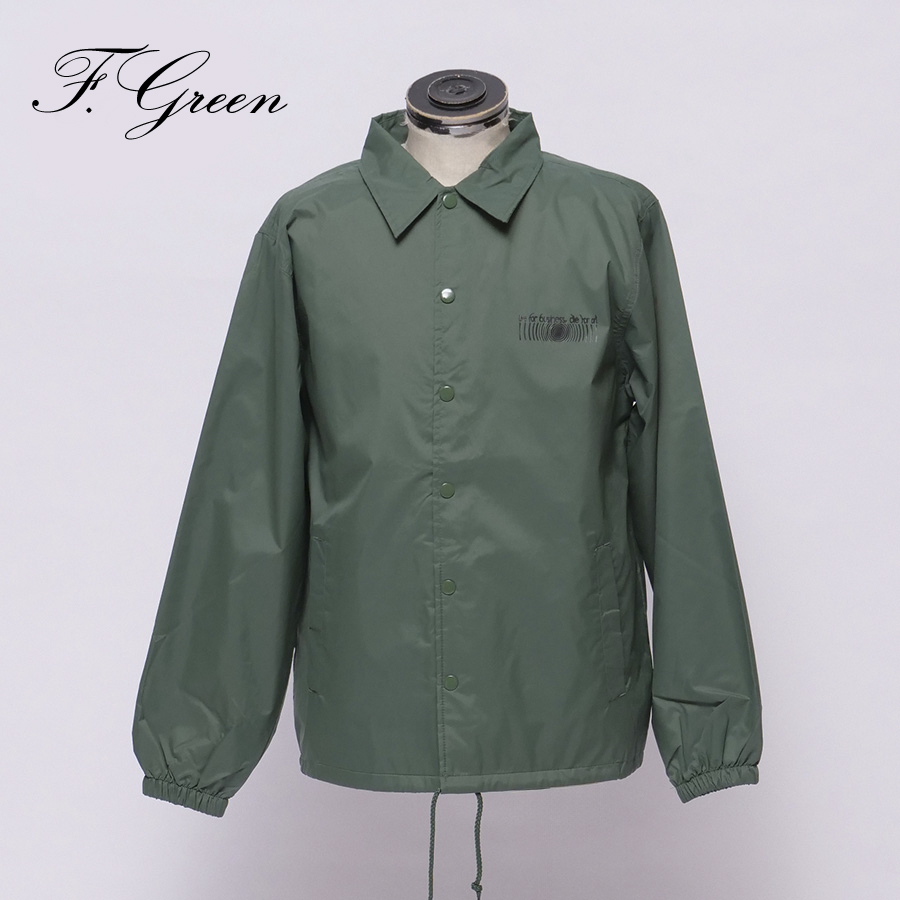 受注期間限定！インゲンコラボ企画第3弾！コラボコーチジャケット