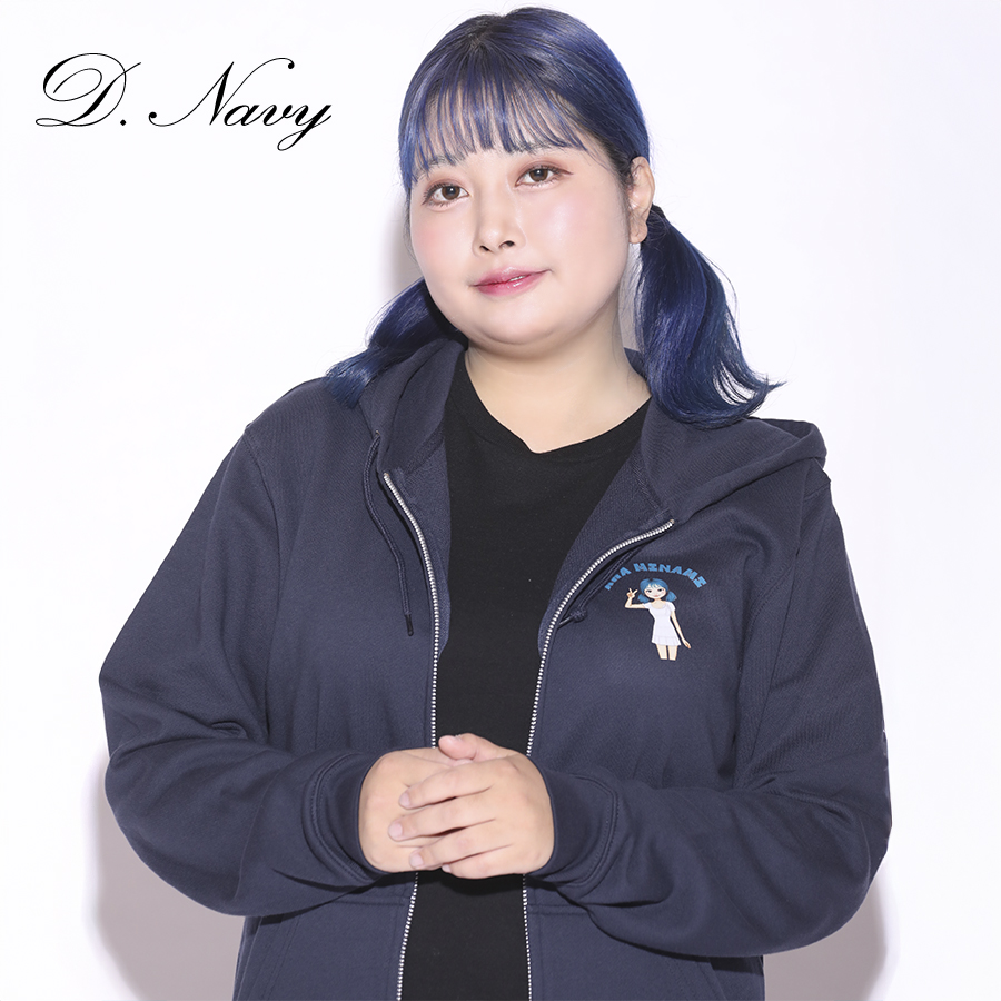 受注期間限定！阿波みなみコラボ企画！コラボZIPパーカー◇阿波みなみ