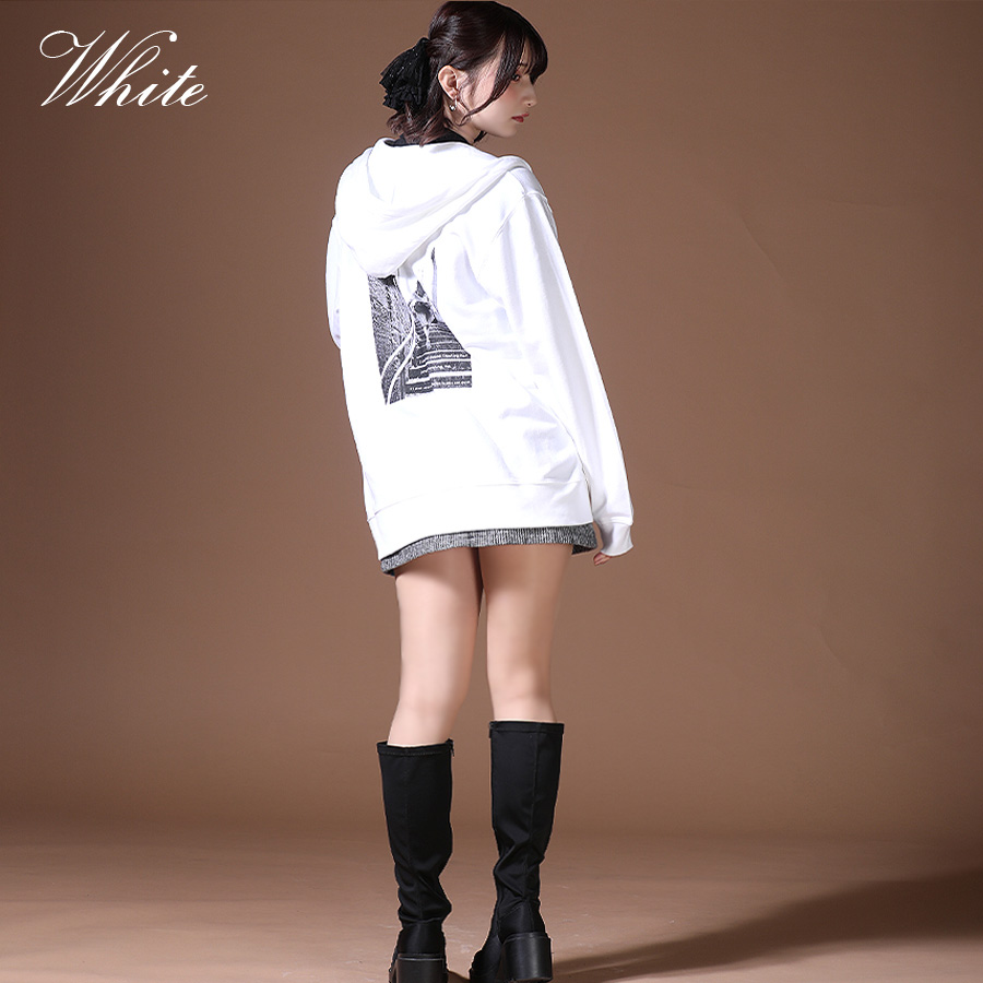 受注期間限定！黒木ほの香コラボ企画第2弾！コラボZIPパーカー◇黒木ほの香