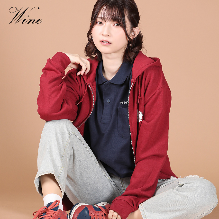 受注期間限定！黒木ほの香コラボ企画第2弾！コラボZIPパーカー◇黒木ほの香