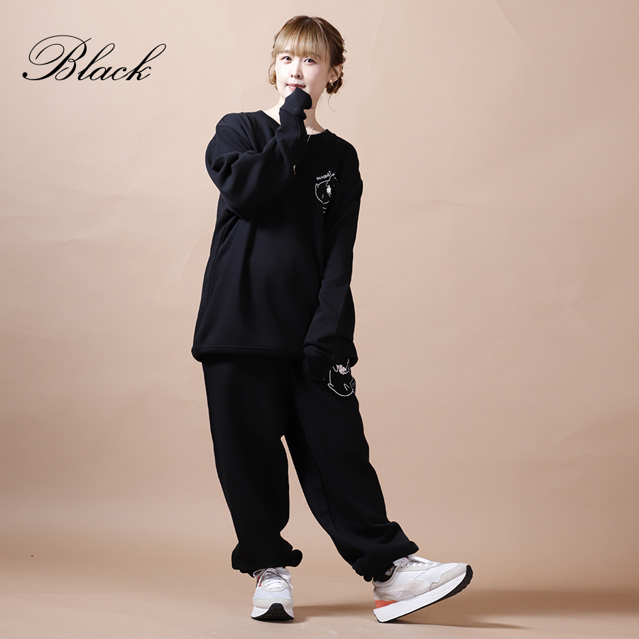 受注期間限定！桜咲千依コラボ企画第9弾！コラボスウェットパンツ◇桜