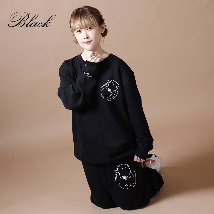 受注期間限定！桜咲千依コラボ企画第9弾！コラボスウェットパンツ◇桜