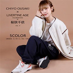 桜咲千依× LIVERTINE AGEコラボ