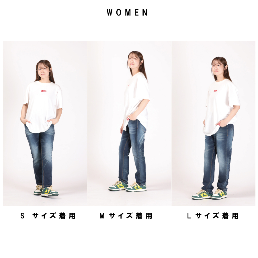 LTA NEWスウェットデニムパンツ