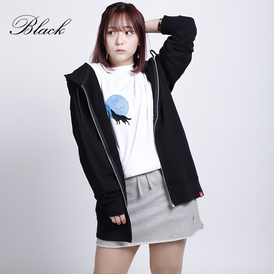 受注期間限定！一本鎗希華コラボ企画！コラボZIPパーカー◇一本鎗希華