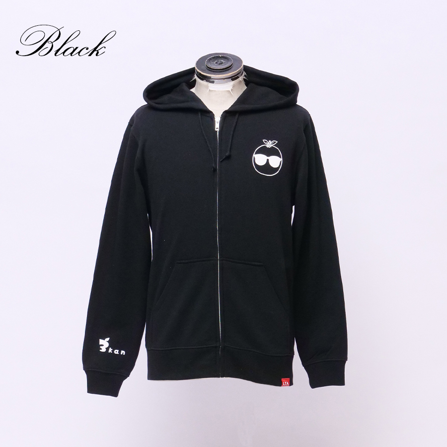 受注期間限定！みかんコラボ企画！コラボZIPパーカー◇みかん