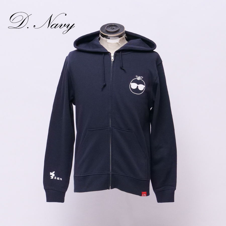 受注期間限定！みかんコラボ企画！コラボZIPパーカー◇みかん