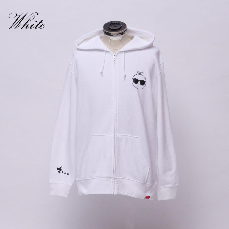 受注期間限定！みかんコラボ企画！コラボZIPパーカー◇みかん