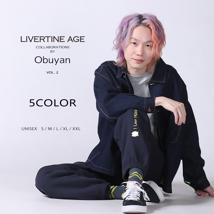 受注期間限定！Obuyanコラボ企画第2弾！コラボスウェットパンツ◇Obuyan