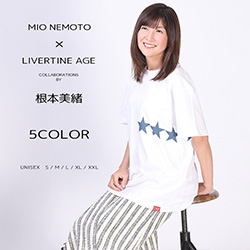 根本美緒× LIVERTINE AGEコラボ