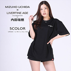 内田瑞穂× LIVERTINE AGEコラボ