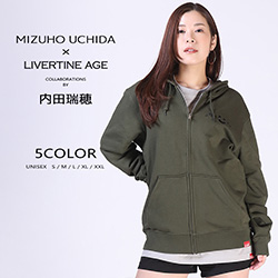内田瑞穂× LIVERTINE AGEコラボ