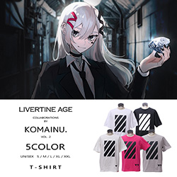 KOMAINU× LIVERTINE AGEコラボ