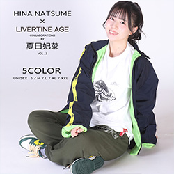 夏目妃菜× LIVERTINE AGEコラボ