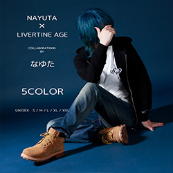 なゆた× LIVERTINE AGEコラボ