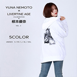 根本優奈× LIVERTINE AGEコラボ