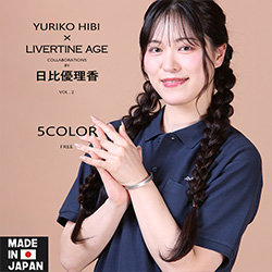 日比優理香× LIVERTINE AGEコラボ