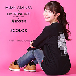 浅倉みさき× LIVERTINE AGEコラボ