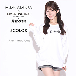 浅倉みさき× LIVERTINE AGEコラボ