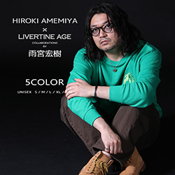 雨宮宏樹× LIVERTINE AGEコラボ