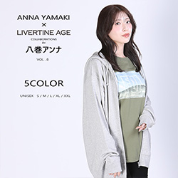 八巻アンナ× LIVERTINE AGEコラボ
