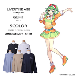 GUMI× LIVERTINE AGEコラボ
