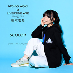 碧木もも× LIVERTINE AGEコラボ