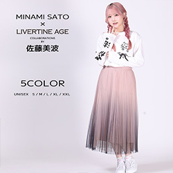 佐藤美波× LIVERTINE AGEコラボ