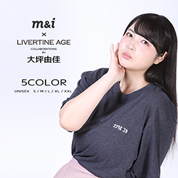 大坪由佳× LIVERTINE AGEコラボ
