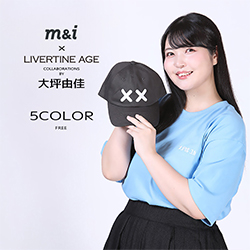 大坪由佳× LIVERTINE AGEコラボ