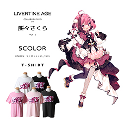 餅々さくら× LIVERTINE AGEコラボ
