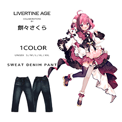 餅々さくら× LIVERTINE AGEコラボ