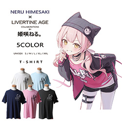 姫咲ねる× LIVERTINE AGEコラボ