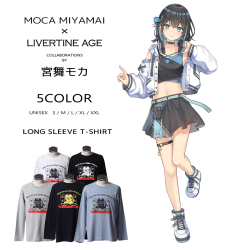 受注期間限定！宮舞モカコラボ企画！コラボZIPパーカー◇宮舞モカ